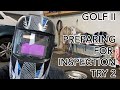 Getting a barn find through inspection - Golf Mk 2 Second try!