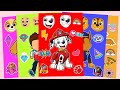 【癒しASMR】パウ・パトロール🐾シールを飾ってはがす✨Relax and Enjoy the Sticker Adventure with Paw Patrol!