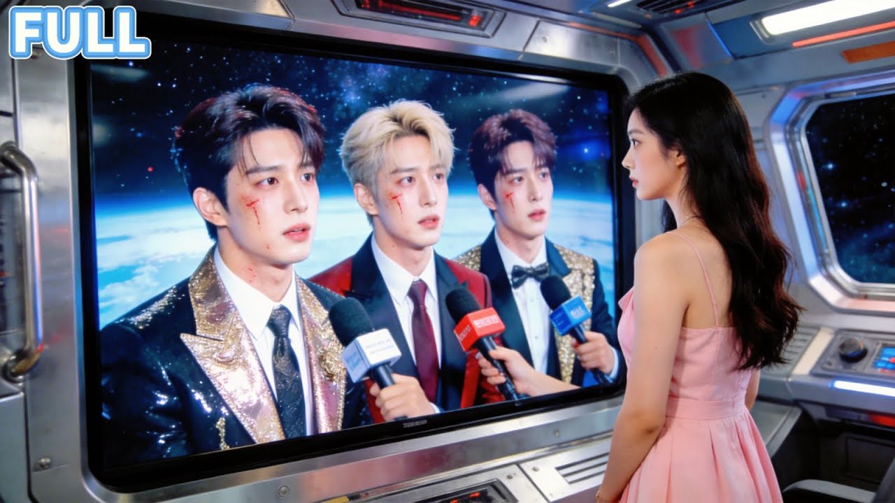 เทพธิดาที่กำลังอยู่บนดวงจันทร์เพื่อเตรียมปฏิบัติภารกิจการนอนหลับ กำลังมองพี่ชายที่กำลังสัมภาษณ์อยู่ต