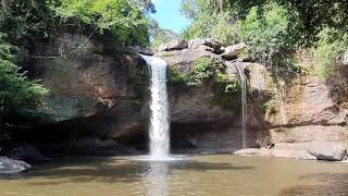 Relaxing Jungle Waterfall | Location from Leonardo DiCaprio Movie The Beach | Haew Suwat