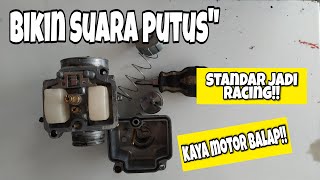 TUTORIAL CARA SETTING KARBURATOR BREBET || SUARA MOTOR BALAP