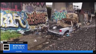 Some Oakland neighborhoods have become a dumping ground for stolen vehicles