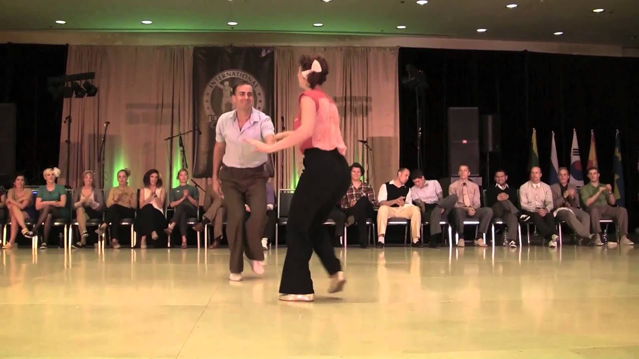 2012 ILHC Invitational Jack & Jill - Jeremy Otth & Annie Trudeau