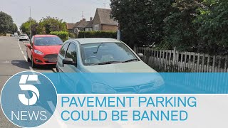 Pavement parking could be banned in England to keep pedestrians safe | 5 News