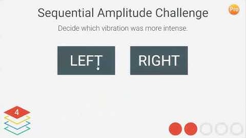 Brain Gauge test 2 Sequential Amplitude Challenge