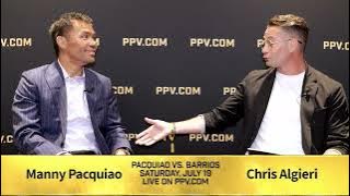 Manny Pacquiao sits down with PPV.COM's Chris Algieri ahead of #PacquiaoBarrios