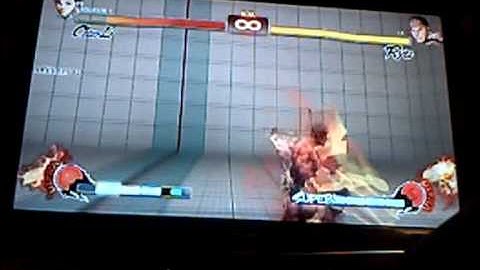 Street Fighter 4 Ryu Option Select