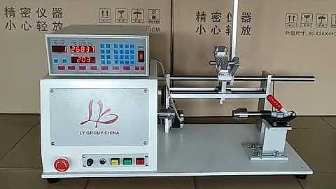 LY 830 New Computer Automatic Coil Winder Winding Dispenser Dispensing wire terminal crimping machin