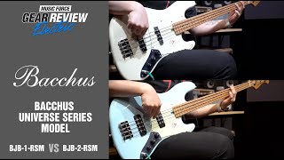 Bacchus Universe Series BJB-1-RSM VS BJB-2-RSM Bass Review (No Talking)