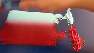 How to print a colour blend in Lino Printing.