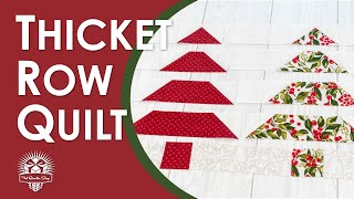 Cozy Winter Quilt from a Jelly Roll  FREE Thicket Jelly Roll Quilt Pattern ❄ Fat Quarter Shop