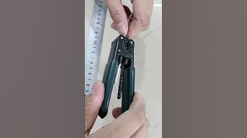 how to use the drop cable jacket stripper