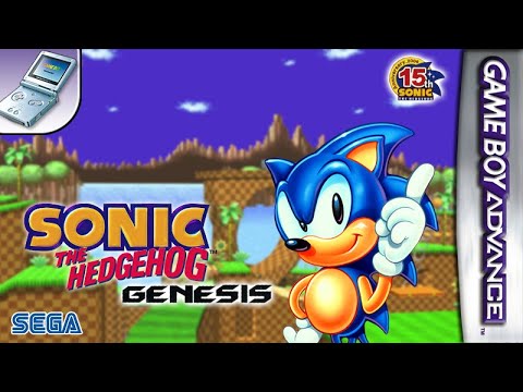 Sonic the Hedgehog Genesis Version Nintendo Game Boy Advance 