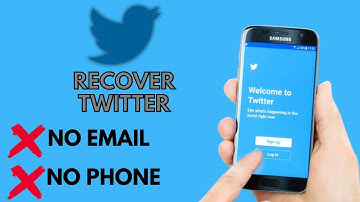 How to get Twitter account back without email or phone 💙 Recover Twitter 2022