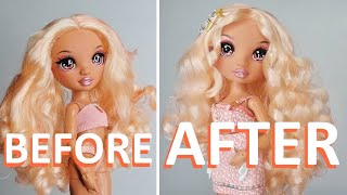 Unboxing and Restyling my FIRST Series 3 Rainbow High Doll [Georgia Bloom Peach]