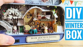 DIY Miniature Treasure Box &#39;Winter World&#39;