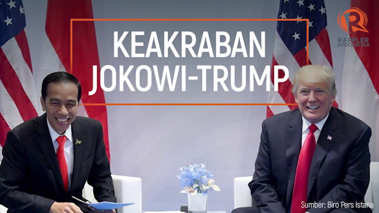 Akrabnya Jokowi Dan Trump Di KTT G20 YouTube