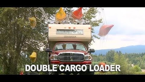 How to load boats on your camper - Dual Boat Loader - Loadit Industries