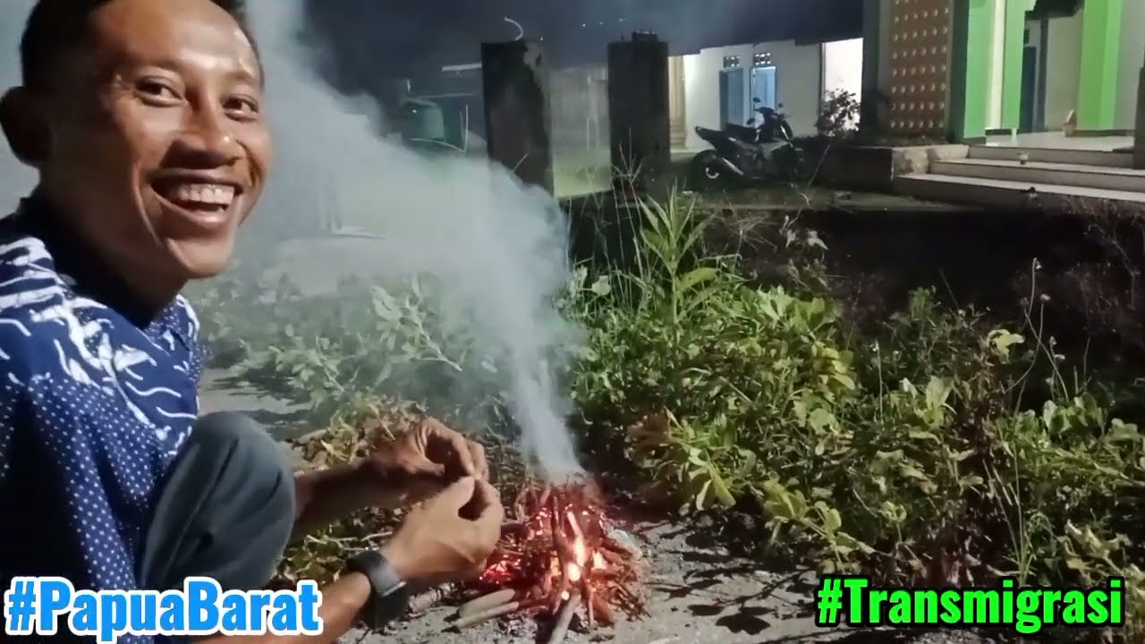 BAKAR.....! #kehidupanseharihari #wargatransmigrasi #papuabarat 