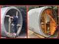 Converting a Concrete Pipe Into an Amazing Cabin Home