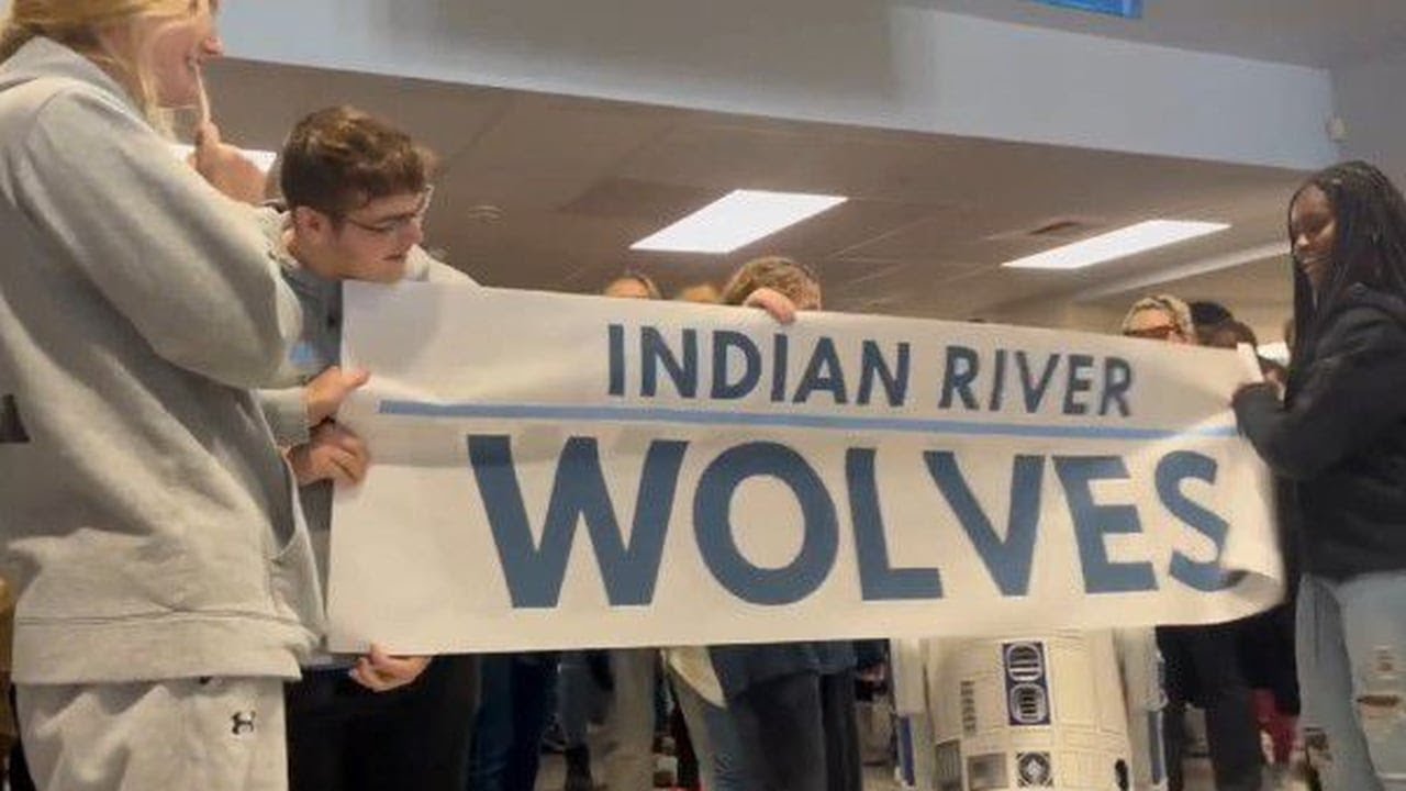 WWNY Indian River school district announces new mascot - YouTube