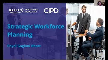 Webinar : Introduction to Strategic Workforce Planning