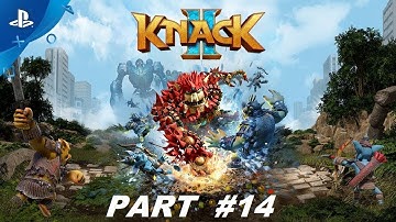 KNACK 2 Gameplay Walkthrough Part 14 - Chapter 14 (ps4 pro)