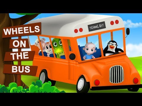 Orange Wheels On The Bus | Nursery Rhymes For Babies | Kids Rhymes By Junior Squad