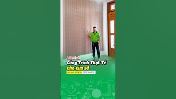 Rèm cửa đẹp titaco, lắp rèm vải chống nắng tiền giang #shorts #shortvideo