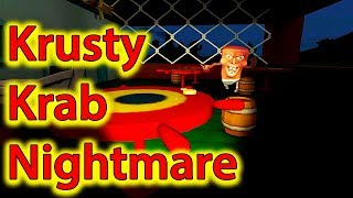 Krusty Krab Nightmare Губка Боб убийца Полное прохождение игры