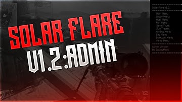 Solar Flare v1.2 Admin Menu | MW2 1.14 No Jailbreak 2016