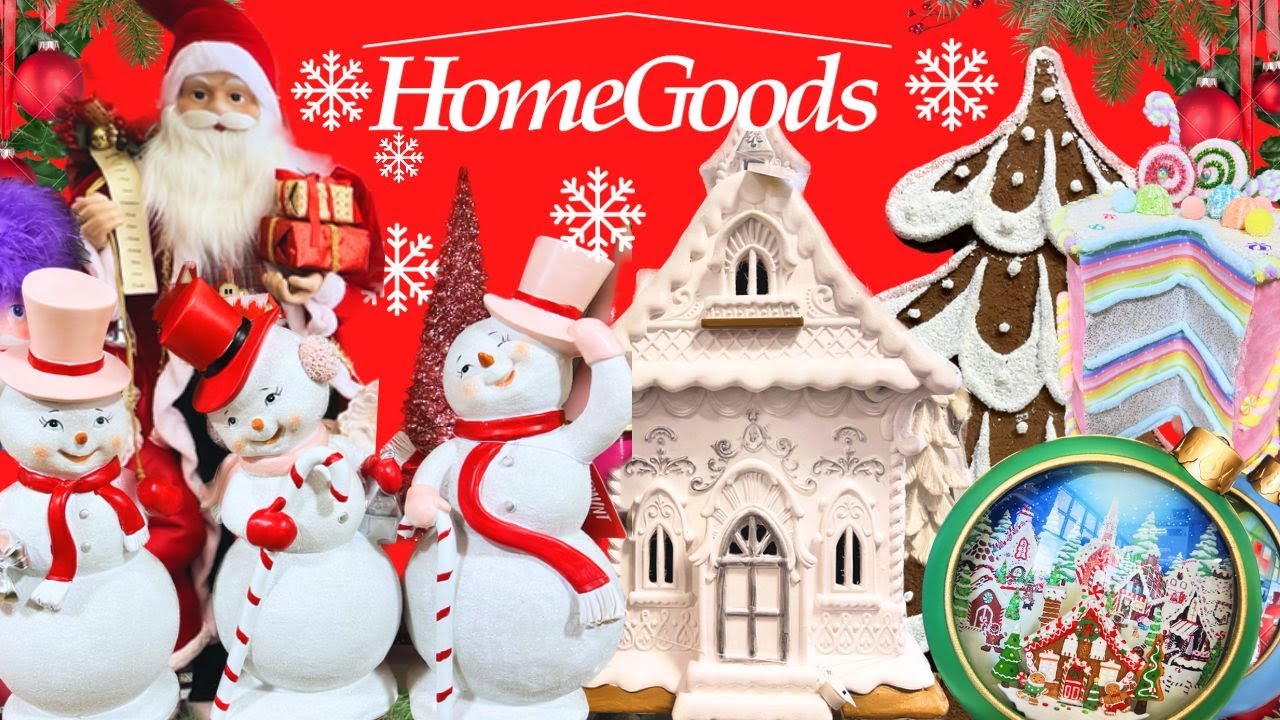 HOMEGOODS CHRISTMAS DECOR SHOP WITH ME 2024 - YouTube