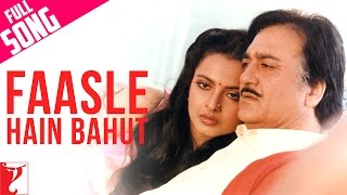Faasle Hain Bahut - Full Song | Faasle | Sunil Dutt | Rekha | Asha Bhosle