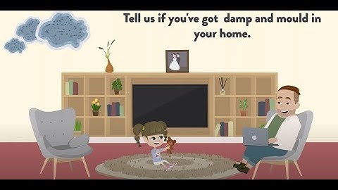 Condensation, damp and mould animation