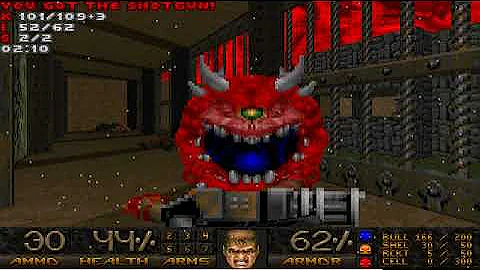 Doom 2 "Requiem" [MAP25: Chaos Zone] UV-Max Mode {Crunchy Doom}