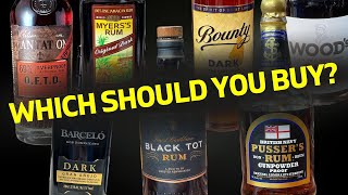 What is the Best Dark Rum? WHICH ONE SHOULD YOU BUY...