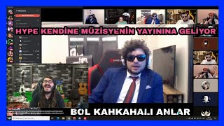 Hype Kendine Müzisyen'in Yayınına Katılıyor. Bol kahkahalı Anlar