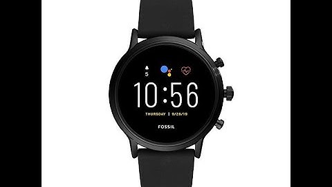 Fossil Gen 5 Carlyle Stainless Steel Touchscreen Smartwatch