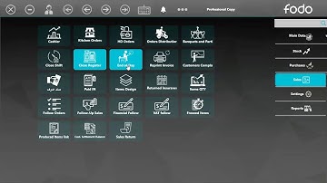 How to close shift and Register and End of day English