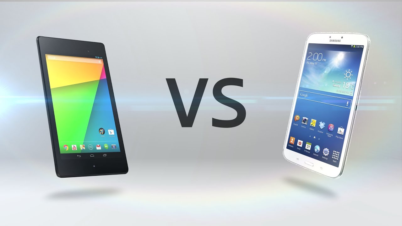Nexus 7 Vs. Galaxy Tab 3 8.0 YouTube