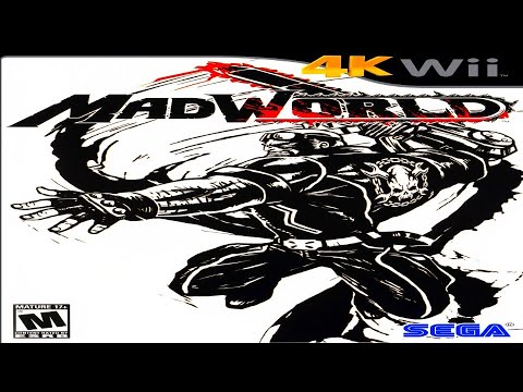 Wii - MadWorld - LongPlay [4K:60FPS] 🔴 