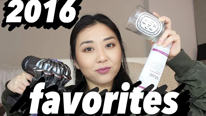 2016 Favorites: Philosophy, Murad, Cerave, Dyson, Diptyque, & Thai Kitchen