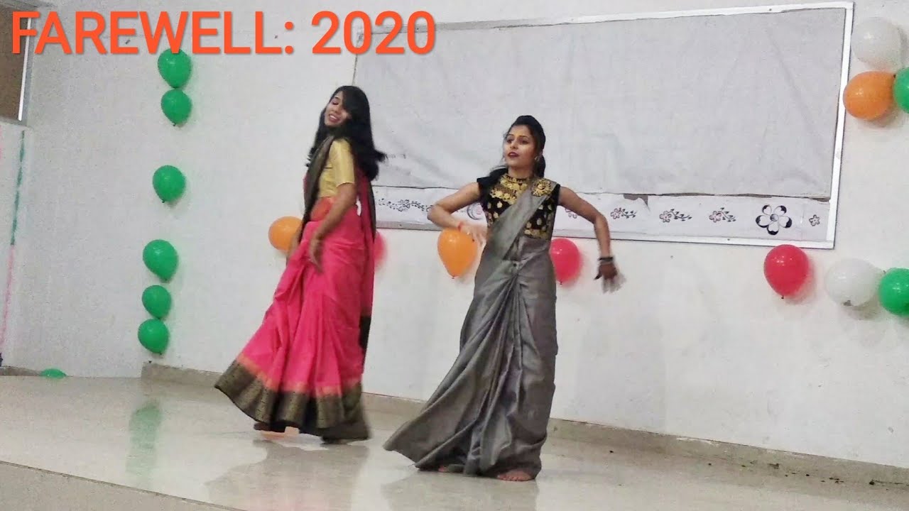 Dance Performance of Girls on Farewell - YouTube