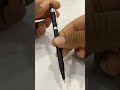 Elegant Matte Black Rollerball Pen with Silver Clip (blue ink) #penshoppe