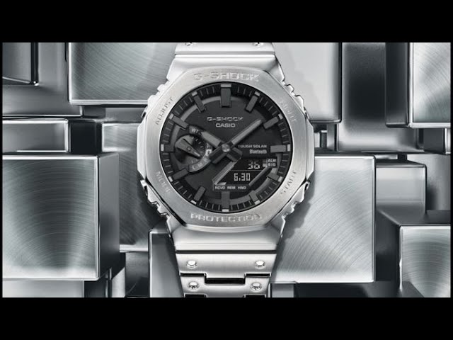 This Watch is a classic/smart watch hybrid | Casio G-SHOCK Full Metal  GMB2100D-1A - YouTube
