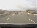 UK &amp; Ireland Dash Cams: MUST SEE! Insane Bike wheelie outside Cavan, Ireland