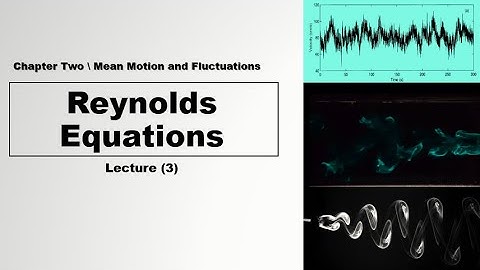 Lecture(3): Derivation of Reynolds-Averaged Continuity Equation