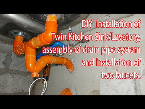 Video: Double Sink Para Sa Kusina: Layunin, Mga Tampok At Sukat, Mga Nuances Sa Pag-install