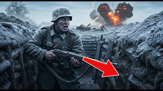 On va mourir ici" — Officiers français portent femmes POW allemandes 8 km sous tempête - YouTube