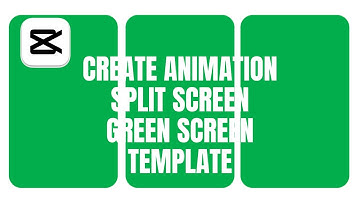 CapCut PC Tutorial: Split Screen Green Screen Template